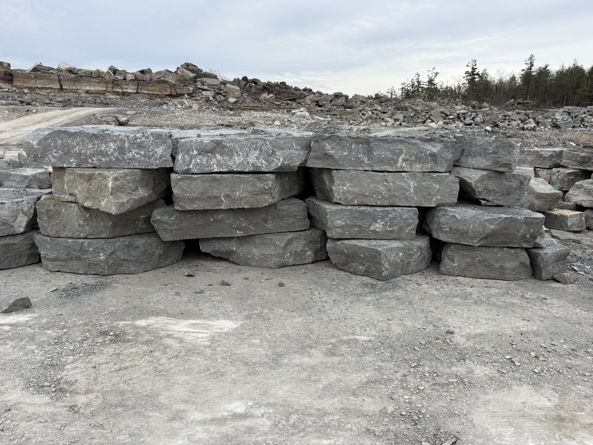 Skid Steer Armour Stone 12"